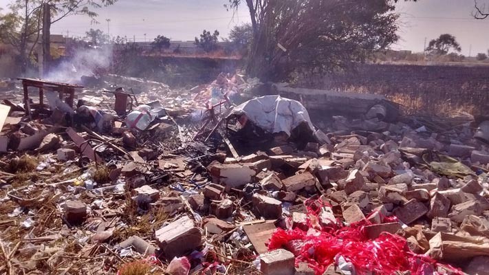 Explota polvorín en Silao, dos muertos y un lesionado