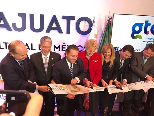 Inauguran Punto Guanajuato en FITUR 2017
