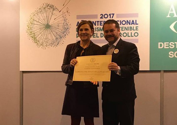 Reconocen a Guanajuato por turismo sustentable