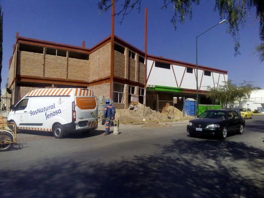 Fuga de gas en la colonia Brisas del Lago
