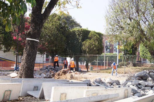 Obras del Parque Hidalgo deberán concluirse en mayo