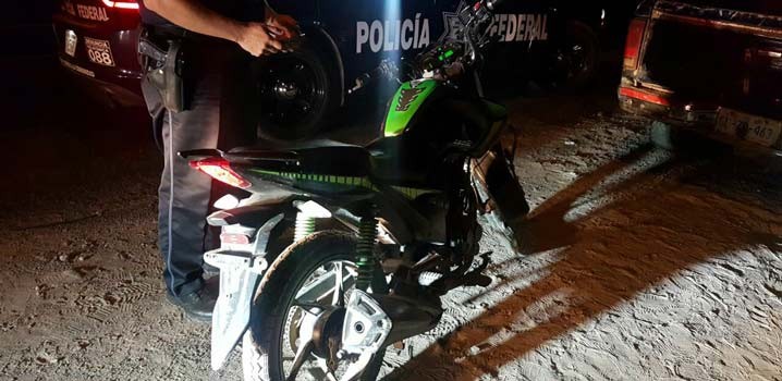 Recuperan motocicleta robada