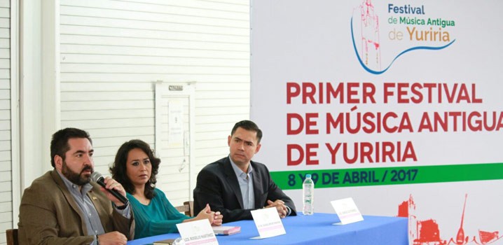 Presentan el Festival de Música Antigua de Yuriria