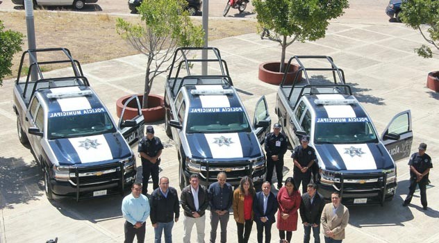 Entregan nuevas patrullas para la Policía de Guanajuato Capital