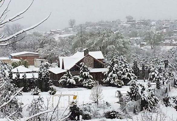 Se mantiene clima helado en sierra de Durango