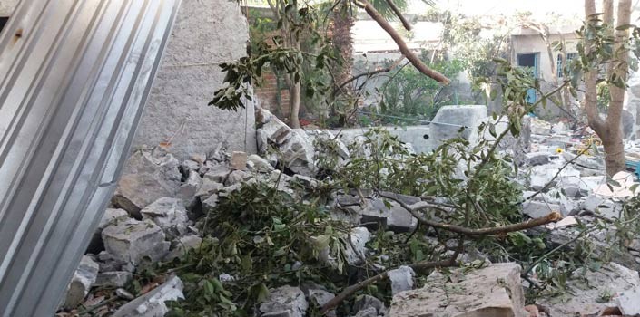 Explota tanque de gas y destruye una vivienda de Jaral del Progreso