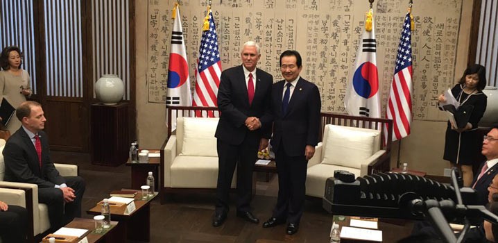 Terminó la “paciencia estratégica“ con Norcorea: Pence