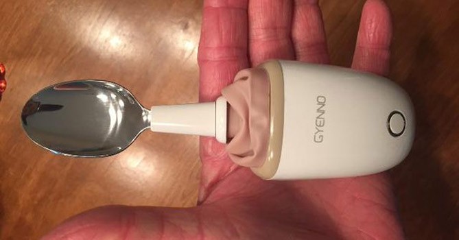 Cuchara para enfermos de Parkinson nuevo utensilio chino