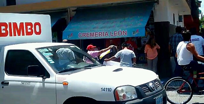 Lesionado al caer tras recibir una descarga eléctrica