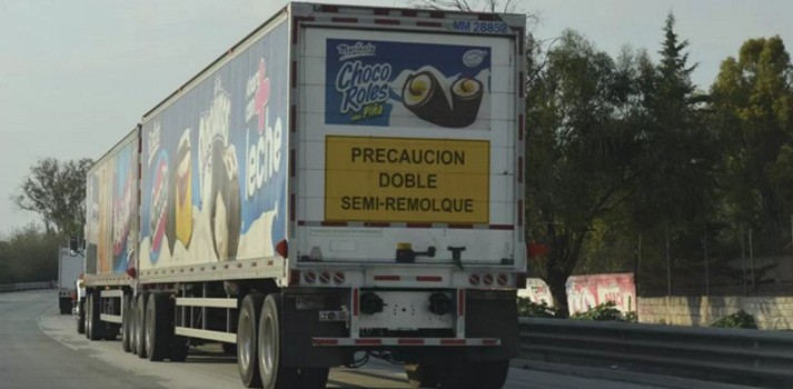 Nueva Alianza pide prohibir transporte de doble remolque en Estado de México