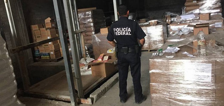 Recuperan mercancía durante cateo en Ejido la Pompa