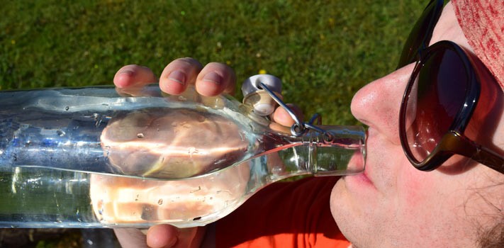 Consumir de seis a ocho vasos de agua natural al día, recomienda el ISSSTE