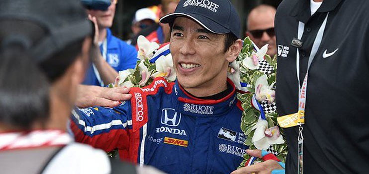 Takuma Sato, el primer japonés en ganar las 500 millas de Indianapolis