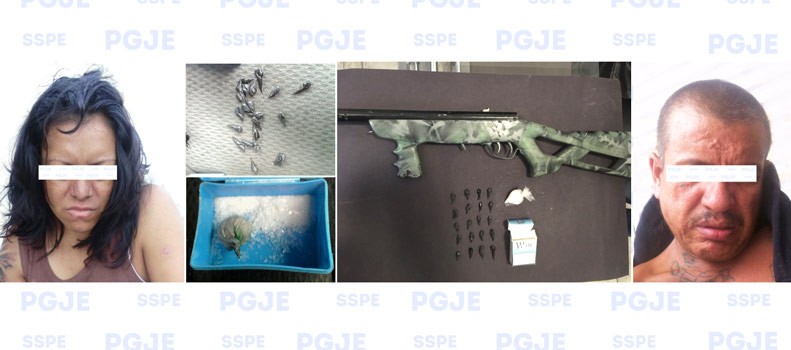 Capturan a distribuidores de droga en San Pedro del Monte