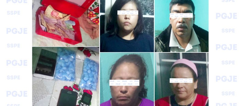Capturan a 4 distribuidores de droga en Silao