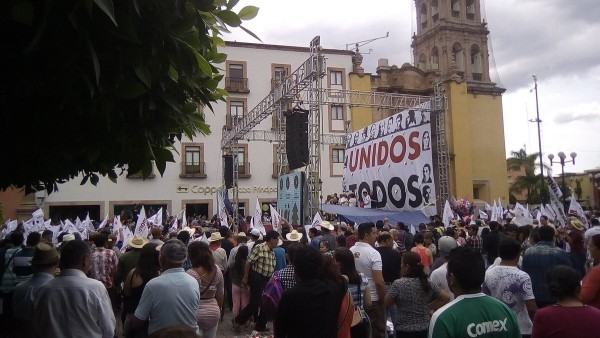 Desconoce López Obrador a Márquez como aspirante a la Presidencia