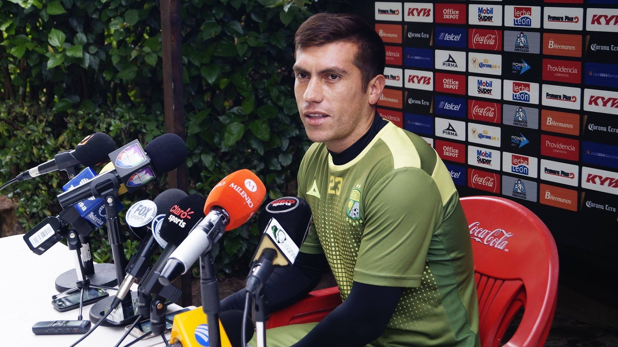 Uno de los jugadores más importantes para el Club León, Juan Cornejo