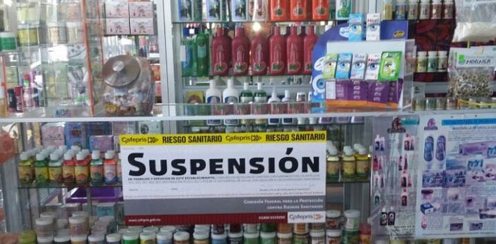 En cinco estados aseguraron productos milagro para bajar de peso