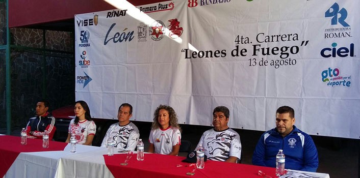 Bomberos de León realizarán la 4ta carrera “Leones de Fuego“