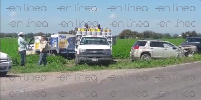 Joven resulta lesionada en choque en la carretera a Los Ramírez