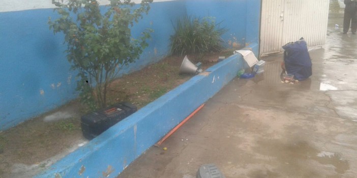 Saquean escuela primaria en la colonia La Moreña