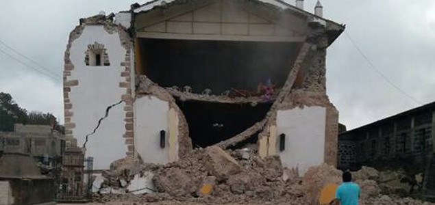 Municipio de Ocuilan, Estado de México, presenta daños severos por sismo
