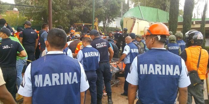 Marina ha rescatado a 83 personas con equipo de búsqueda
