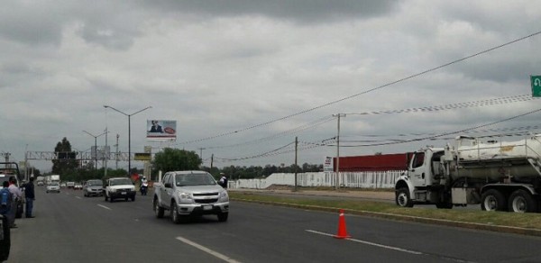 Solo podrán circular vehículos ligeros en el bulevar Aeropuerto y Tajo de Santa Ana
