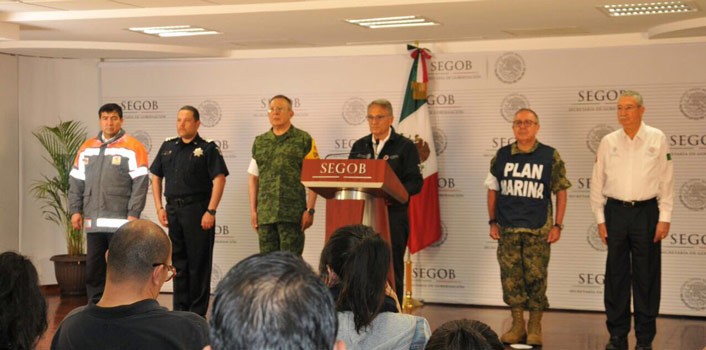 Buscar sobrevivientes, la máxima prioridad Protección Civil