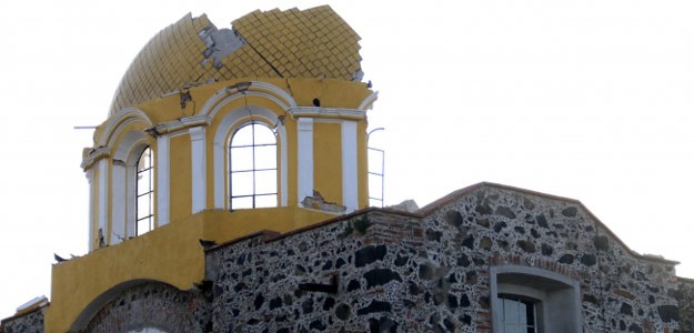 Reconstruirán todos los templos dañados por el sismo en Puebla