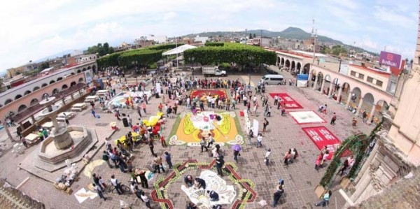 Realizarán en Uriangato el segundo Encuentro Internacional de Alfombristas