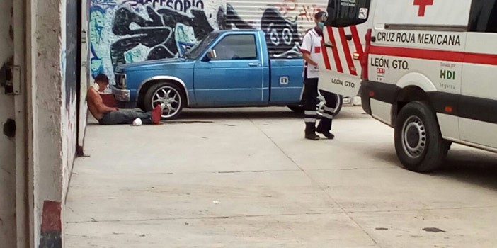 Se lesiona en el cuello tras un conflicto en Valle del Real