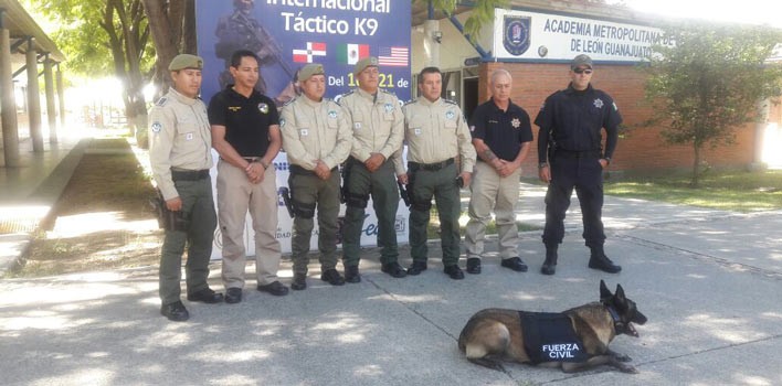 Realizan Congreso Internacional Táctico K9