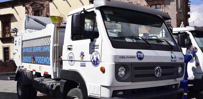 Inicia nuevo sistema de recolección de basura en San Miguel de Allende
