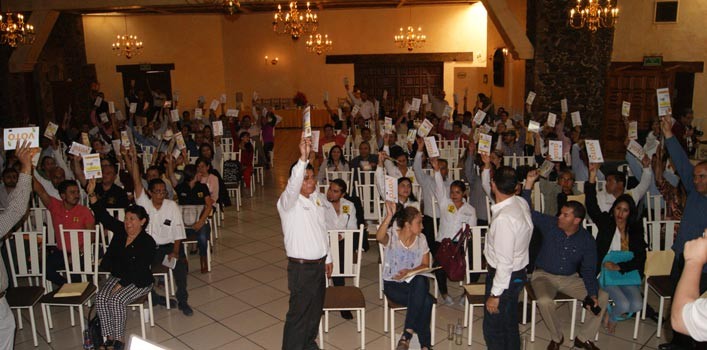 Negocian corrientes del PRD, Baltasar Zamudio continúa como dirigente