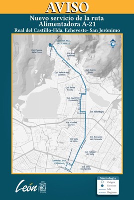 Ruta A-21 inicia servicios de Los Castillos a San Jerónimo