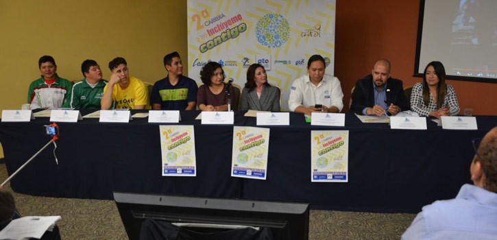 Presentan 2da. Carrera atlética “Inclúyeme Contigo”
