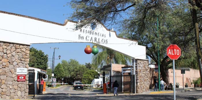 Roban salón de fiestas en el Fraccionamiento Residencial San Carlos