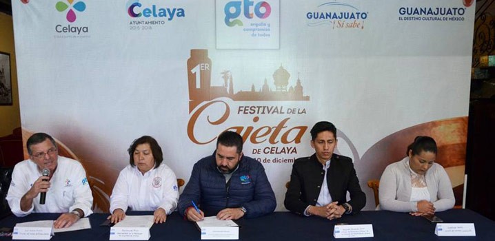 Presentan el ‘1er. Festival de la Cajeta’ de Celaya