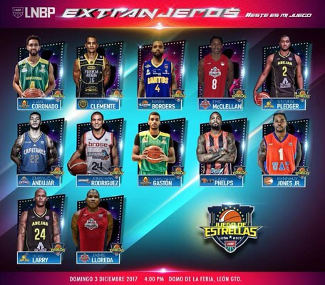 Todo listo para el Juego de las Estrellas de la LNBP 2017