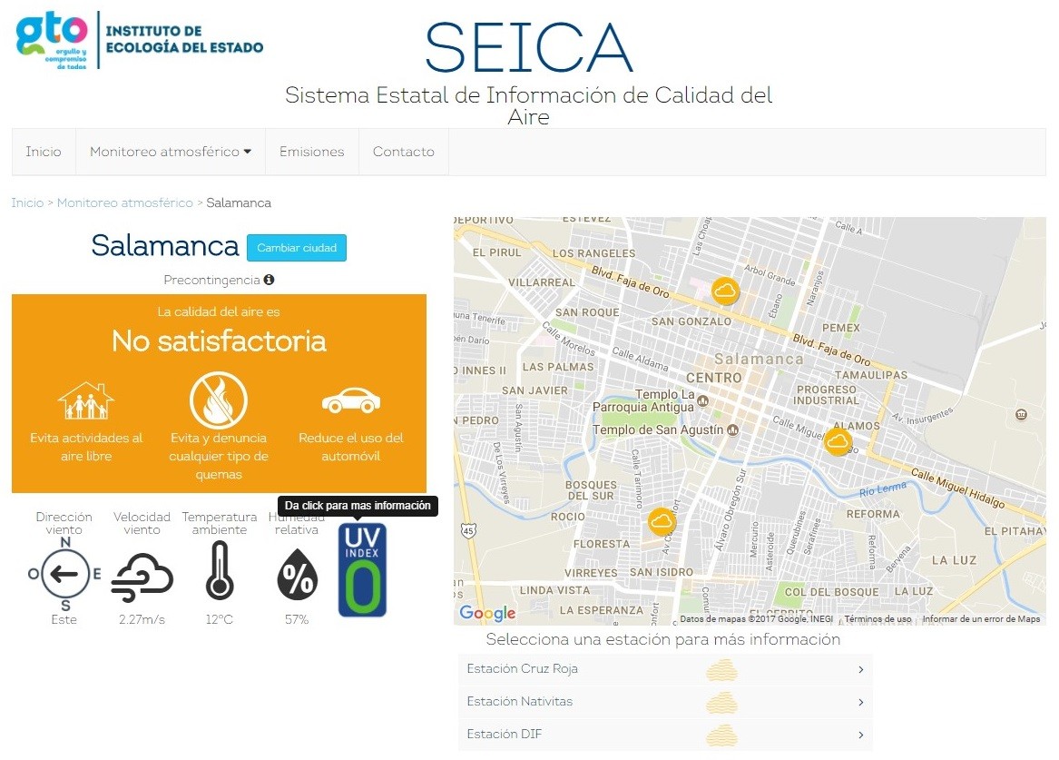 Activan cuarta precontingencia ambiental en Salamanca