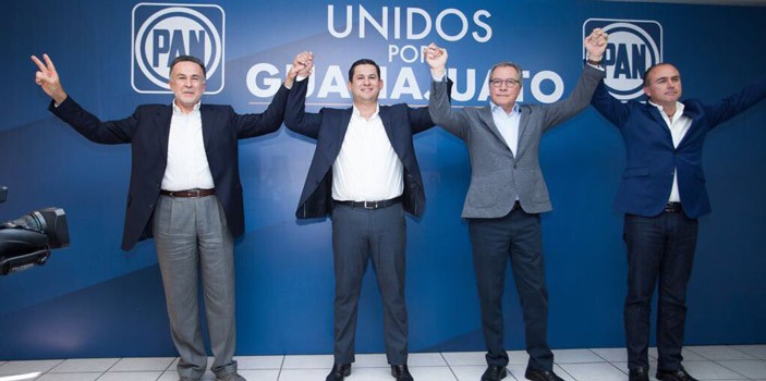 Se registra Diego Sinhué Rodríguez Vallejo como precandidato a la gubernatura