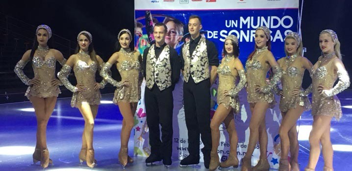 Presentan espectáculo Nova On Ice en la Feria de León