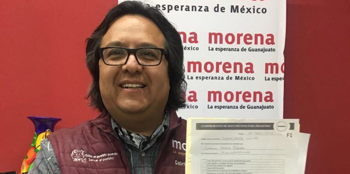 Gabriel Pérez Corona busca ser candidato de MORENA por la alcaldía de León