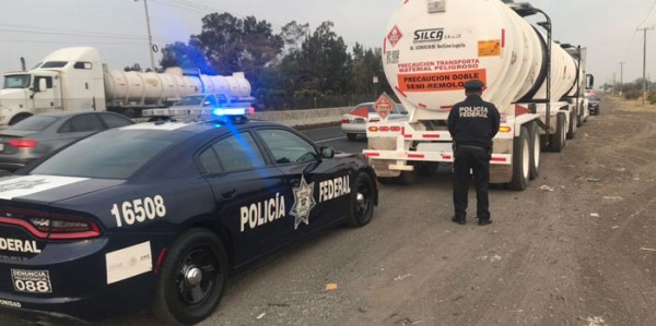 Asegura Policía Federal más de 200 mil litros de combustible