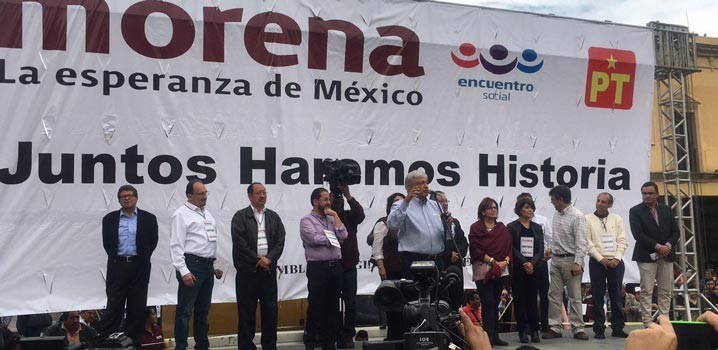 Andrés Manuel López Obrador cierra precampaña en León
