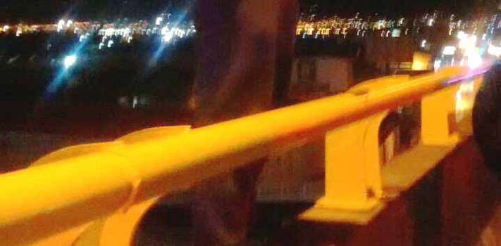 Intenta suicidarse en el Distribuidor Vial Juan Pablo II