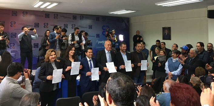 Se registran precandidatos de Acción Nacional