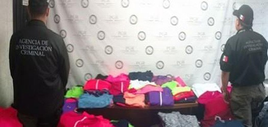 PGR asegura ropa falsificada en Uriangato