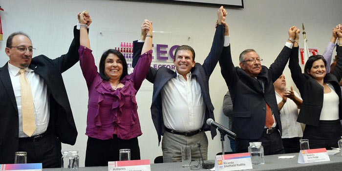 Se registra Ricardo Sheffield como candidato a la gubernatura